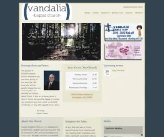 Vandaliabaptist.com(Vandalia Baptist Church) Screenshot