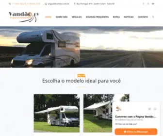 Vandao.com.br(Vandão RV) Screenshot