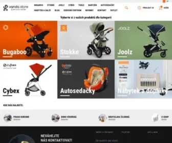 Vandastore.cz(Bugaboo, ko) Screenshot