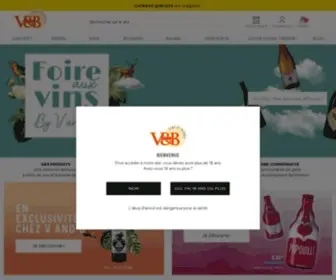 Vandb.fr(V and B) Screenshot