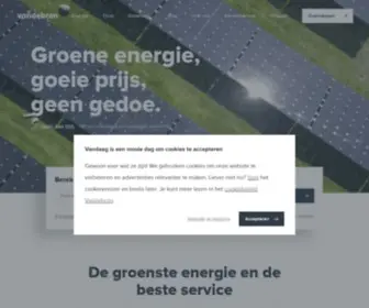 Vandebron.nl(Duurzame energie van Nederlandse bodem) Screenshot
