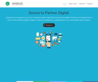 Vandelay.es(Agencia de Marketing Digital) Screenshot