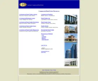 Vandema.com(Commercial Real Estate Resources) Screenshot