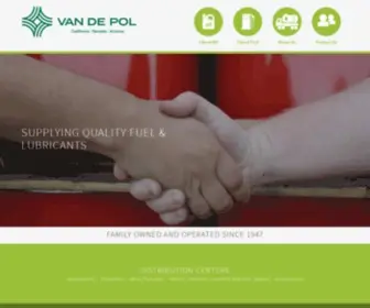 Vandepol.us(Van De Pol Petroleum) Screenshot