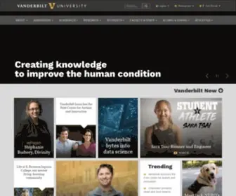 Vanderbilt.org(Vanderbilt University) Screenshot