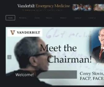 Vanderbiltem.com(Vanderbilt Emergency Medicine) Screenshot