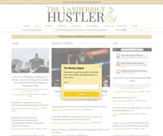 Vanderbilthustler.com(The official student newspaper of Vanderbilt University) Screenshot