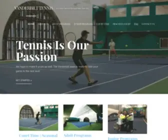 Vanderbilttennisclub.com(At Grand Central Terminal New York City) Screenshot