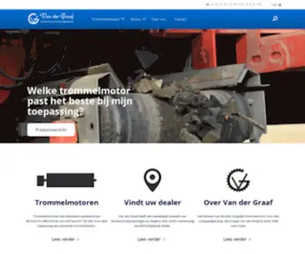 Vandergraafpte.nl(Welkom op bij Van Der Graaf Power Transmission Equipment) Screenshot