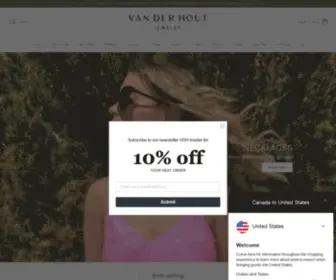 Vanderhoutjewelry.com(Van Der Hout Jewelry was founded with three key principles in mind) Screenshot