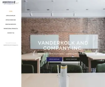 Vanderkolk.on.ca(Making your first impression... a lasting one since 1985. Vanderkolk and Company Inc) Screenshot