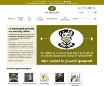 Vanderpigge.nl(Uitstekend natuurgeneeskundig advies) Screenshot