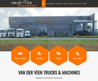 Vanderveentrucks.nl(Van der Veen Trucks) Screenshot