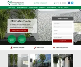 Vandervleuten-Beplanting.nl(Interieurbeplanting van der Vleuten) Screenshot