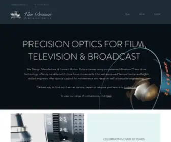 Vandiemenoptics.co.uk(Van Diemen Optics) Screenshot