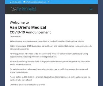 Vandrielsmedical.com(GET FIT) Screenshot