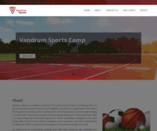 Vandrumsports.com(Vandrum sports) Screenshot