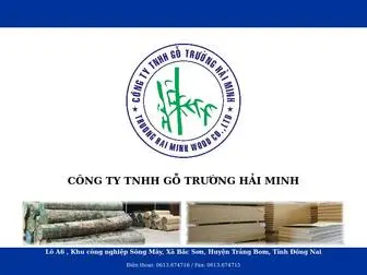 Vaneptruonghaiminh.com.vn(OUR WEBSITE) Screenshot