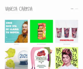 Vanesacarosia.com(VANESA CAROSIA) Screenshot