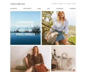Vanessabruno.fr(Vanessa Bruno Official Online Store) Screenshot