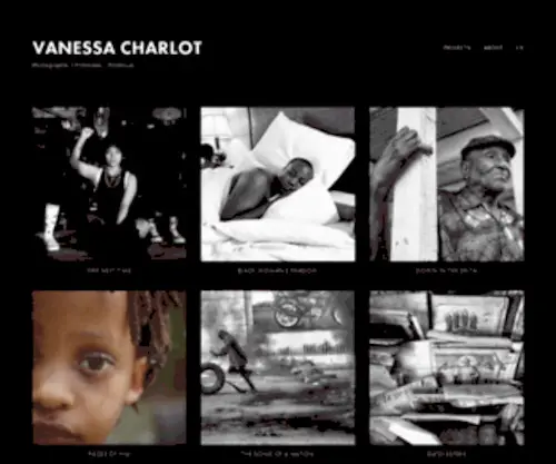 Vanessacharlot.com(Vanessa Charlot) Screenshot