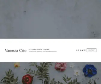 Vanessacito.com(Vanessa Cito) Screenshot