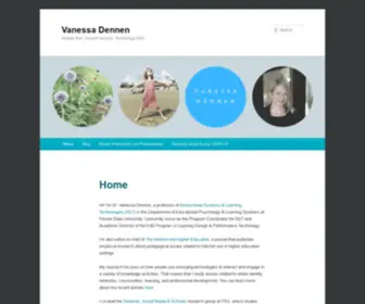 Vanessadennen.com(Vanessa Dennen) Screenshot