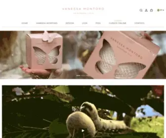 Vanessamontoro.com.br(Handmade Silk) Screenshot