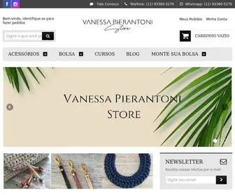 Vanessapierantoni.com(Vanessa Pierantoni Store) Screenshot