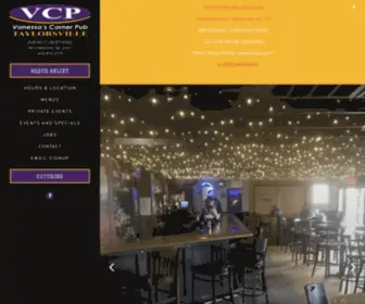 Vanessascornerpub.com(Vanessa's Corner Pub) Screenshot