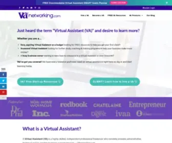 Vanetworking.com(Virtual Assistant Training Resources) Screenshot