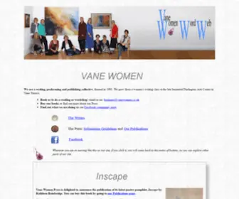 Vanewomen.co.uk(Vane Women) Screenshot