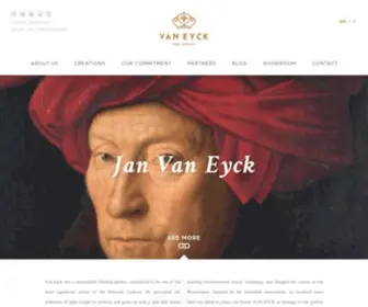 Vaneyck-Jewelry.com(Van Eyck) Screenshot