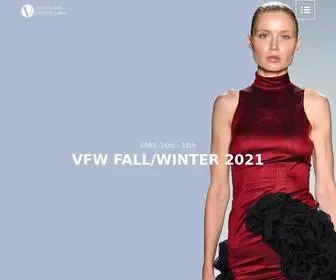 Vanfashionweek.com(Vancouver Fashion Week (VFW)) Screenshot