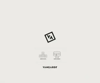 Vangardemusic.com(We are Vangarde) Screenshot