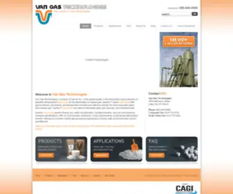 Vangastech.com(Natural Gas Processing Equipment) Screenshot