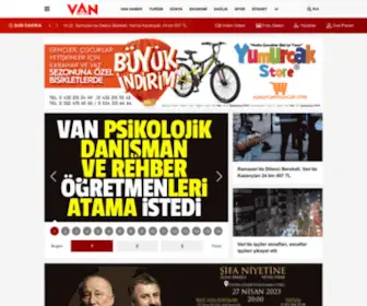 Vangazetesi.com(Van Haber Gazetesi) Screenshot