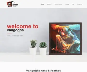 Vangoghartsandframes.com(Van Gogh's) Screenshot