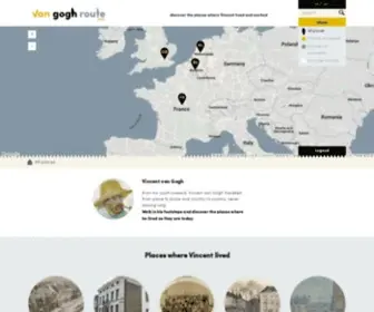 Vangoghroute.com(Van Gogh Route) Screenshot