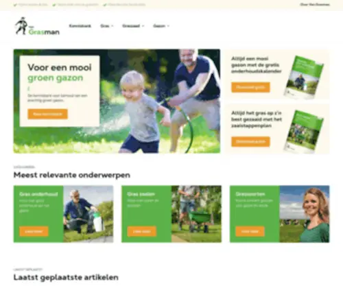 Vangrasman.nl(Van Grasman) Screenshot