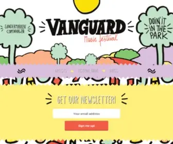 Vanguard-Festival.com(Vanguard Music Festival) Screenshot