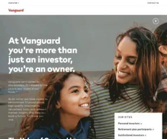 Vanguard.com(Mutual funds) Screenshot
