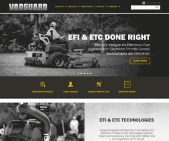 Vanguardengines.com(Vanguard Commerical Power Engines) Screenshot