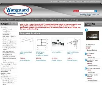 Vanguardmanufacturing.com(Vanguard Manufacturing) Screenshot