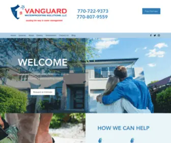 Vanguardws.com(Vanguard Waterproofing Solutions LLC) Screenshot