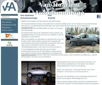 Vanhaarlemautodemontage.nl(Het Bedrijf) Screenshot