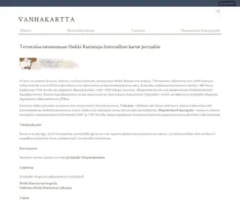 Vanhakartta.fi(Vanhakartta) Screenshot