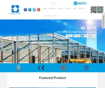 Vanhecon.com(Dongguan Vanhe Modular House Limited) Screenshot