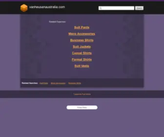 Vanheusenaustralia.com(vanheusenaustralia) Screenshot