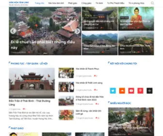 Vanhoatamlinh.com(Văn) Screenshot